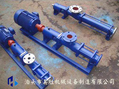 G型單螺桿泵 G型單螺桿泵